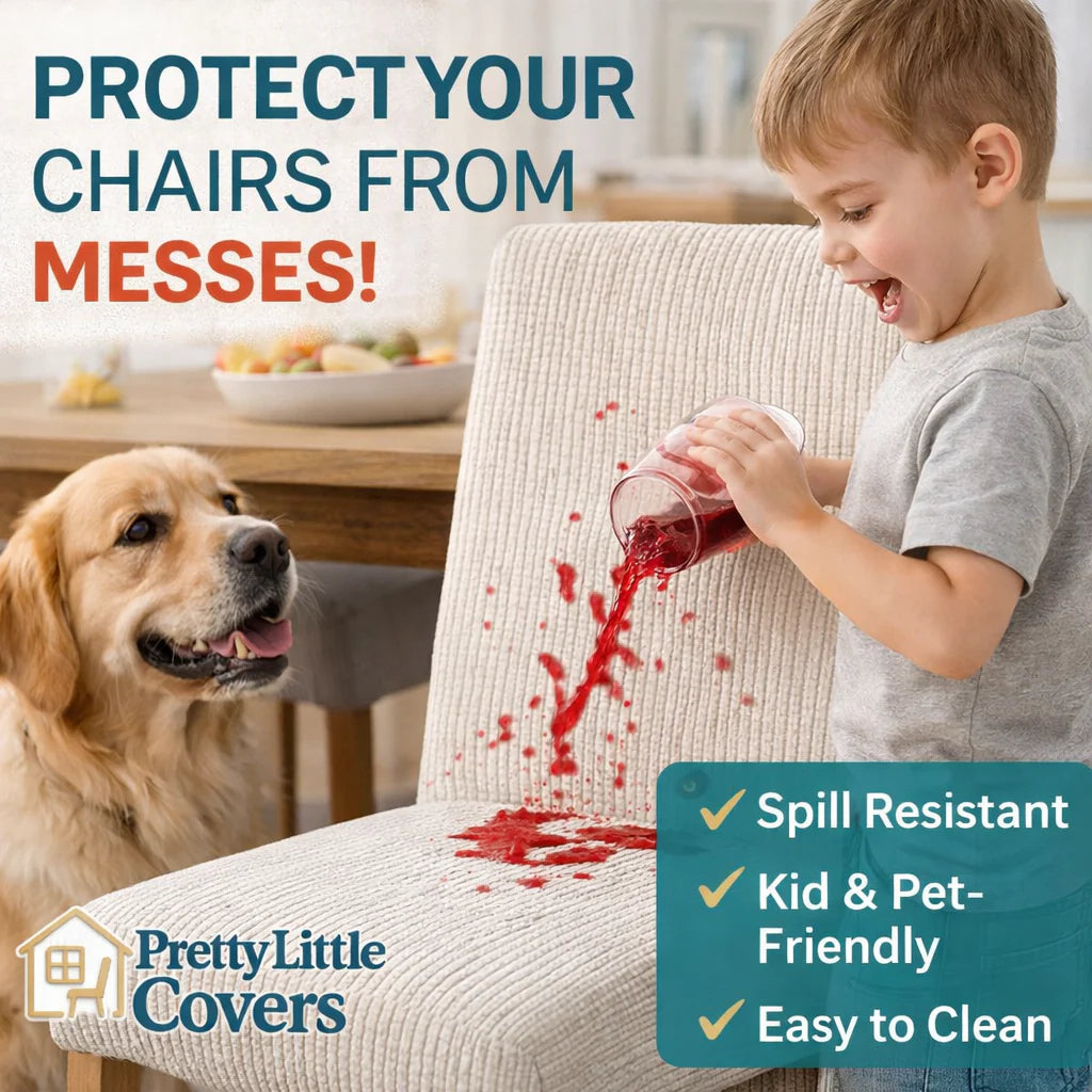 Housses de chaise élégantes : donnez un coup de jeune à vos vieilles chaises !