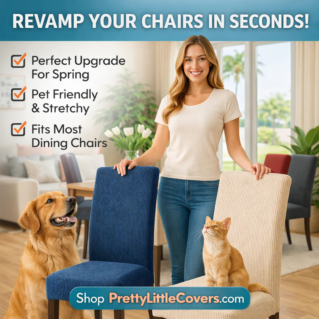 Housses de chaise élégantes : donnez un coup de jeune à vos vieilles chaises !