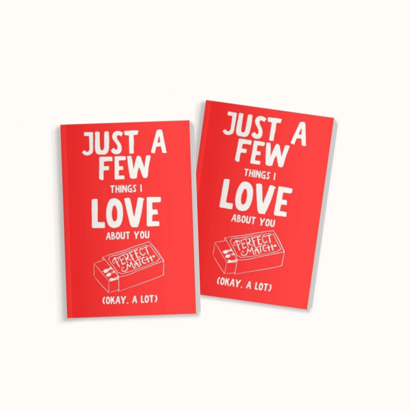 Quelques petites choses que j'aime chez toi (bon, d'accord, beaucoup) : un livre-cadeau romantique à compléter pour les couples.