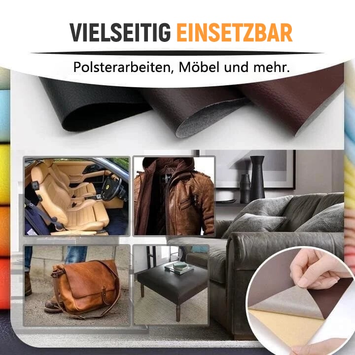 Offre spéciale 🔥 Version améliorée 2026 : Kit de réparation autocollant en cuir pour voiture