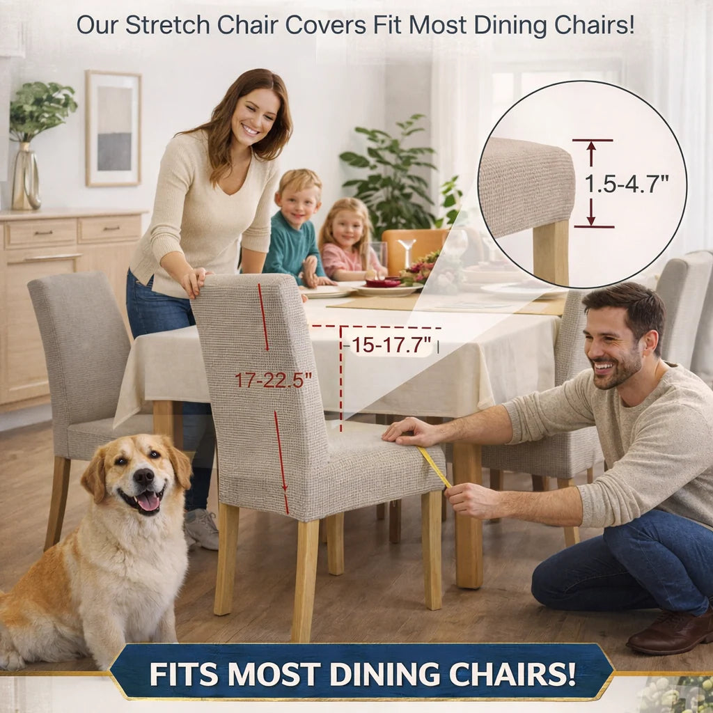 Housses de chaise élégantes : donnez un coup de jeune à vos vieilles chaises !