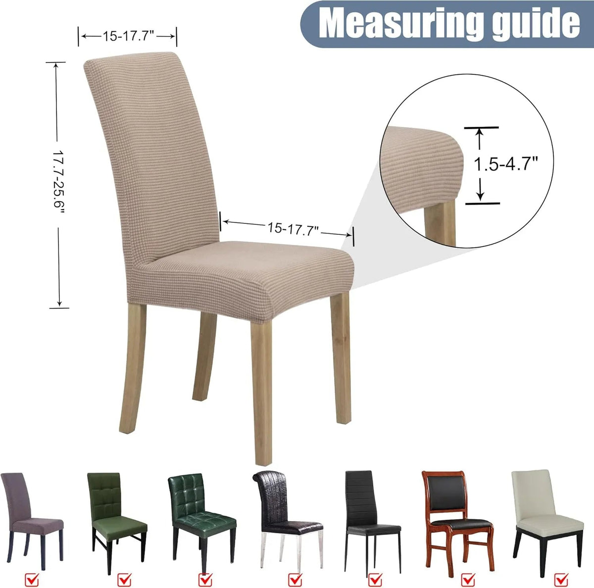 Housses de chaise élégantes : donnez un coup de jeune à vos vieilles chaises !