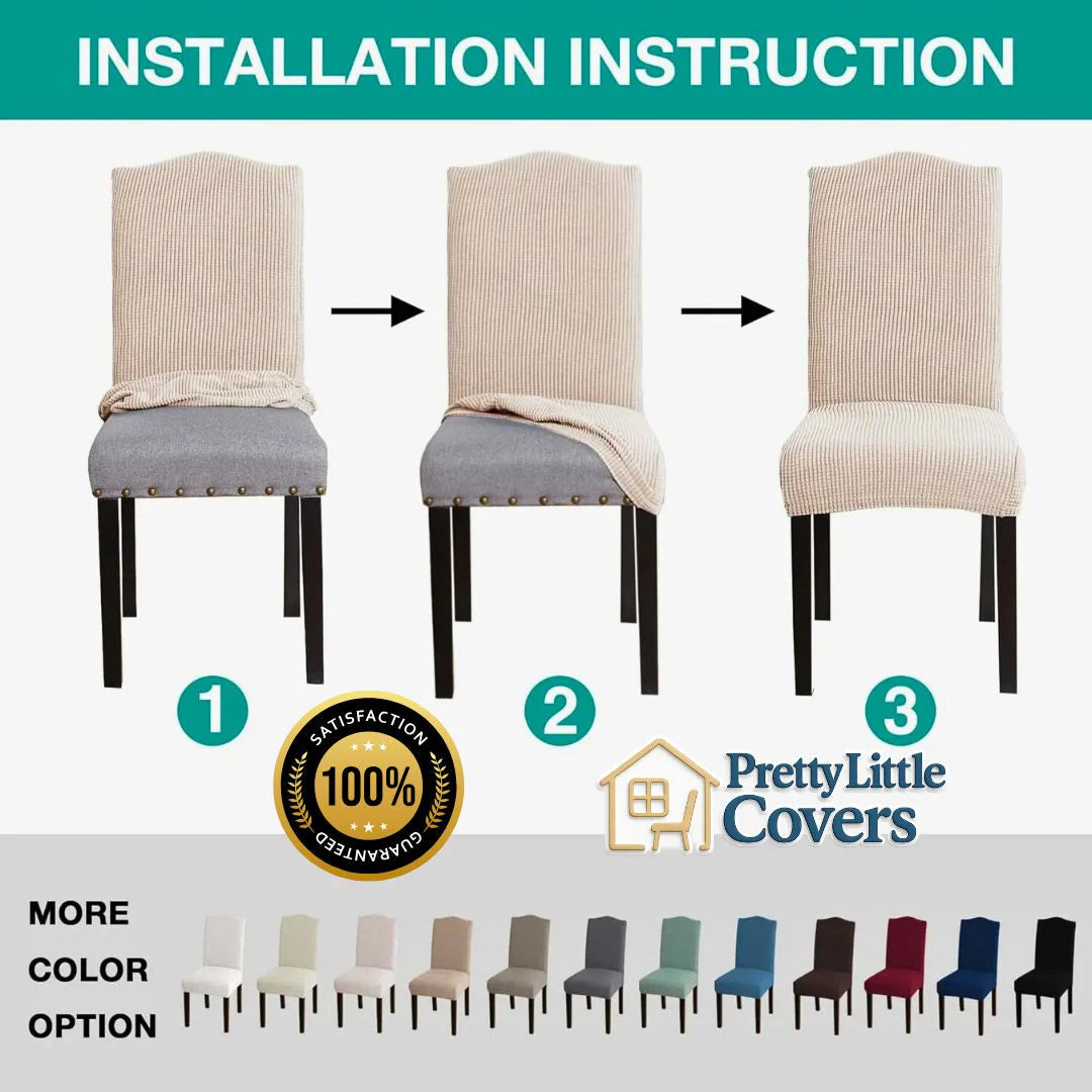 Housses de chaise élégantes : donnez un coup de jeune à vos vieilles chaises !