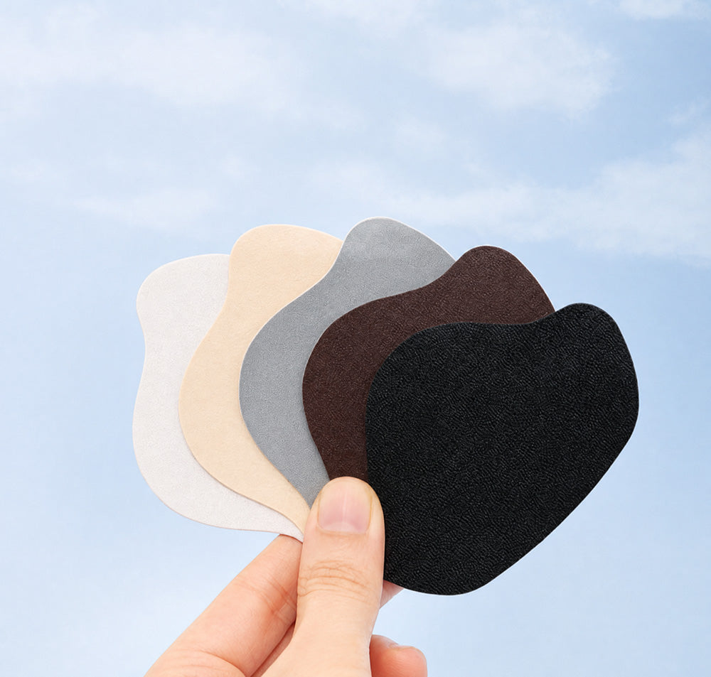 👟Patch en cuir microfibre multicolore et autocollant (lot de 6)