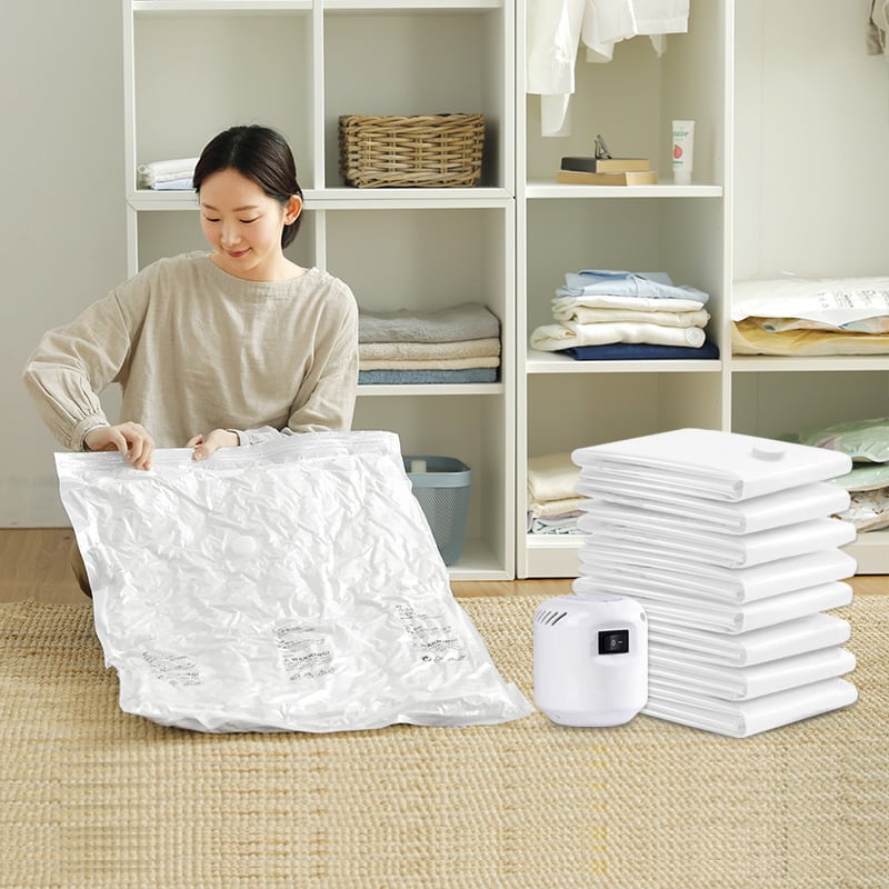 ⏳50 % de réduction – Dernier jour!⏳ Sacs de compression sous vide électriques durables