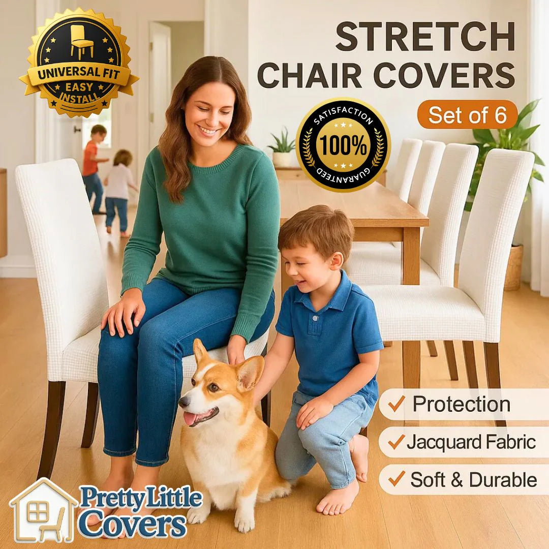 Housses de chaise élégantes : donnez un coup de jeune à vos vieilles chaises !
