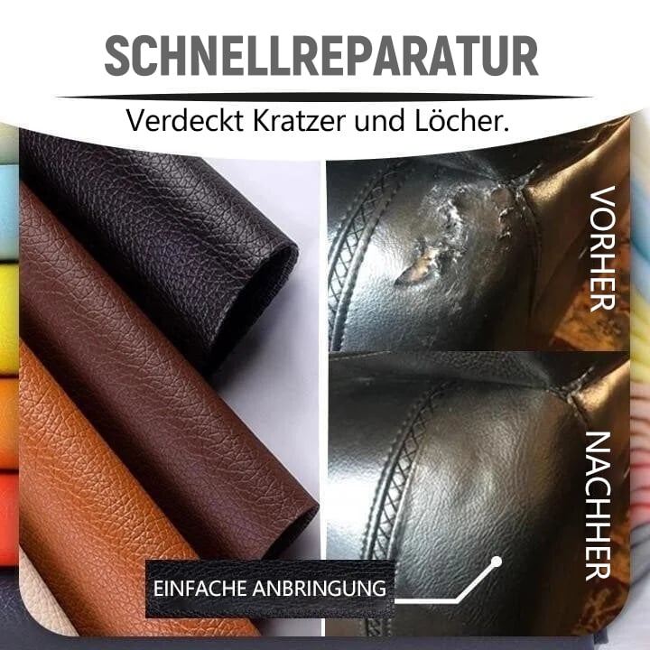 Offre spéciale 🔥 Version améliorée 2026 : Kit de réparation autocollant en cuir pour voiture
