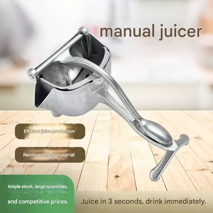 Handpressad juicepress – Juicepress av vätgaslegering🍹