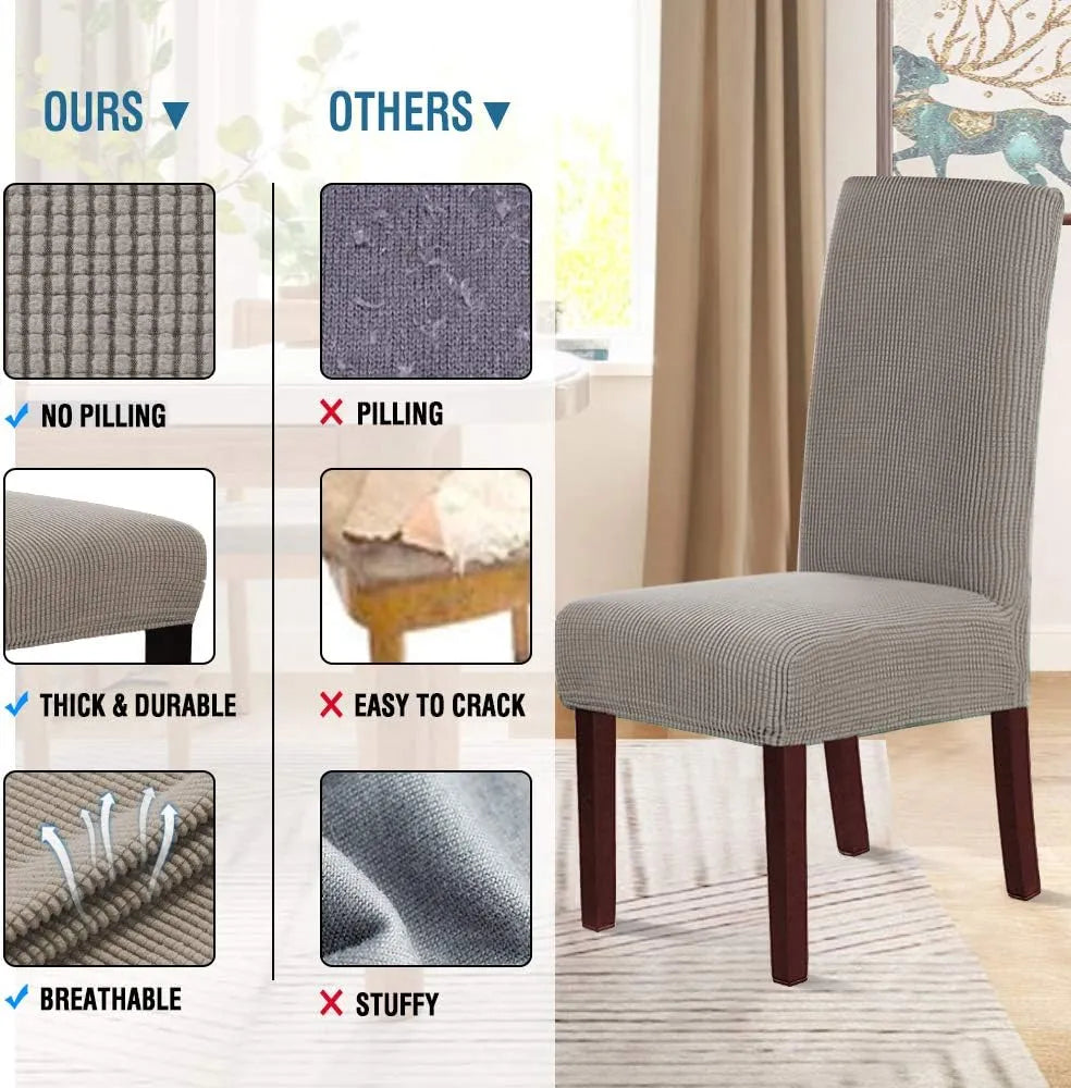 Housses de chaise élégantes : donnez un coup de jeune à vos vieilles chaises !