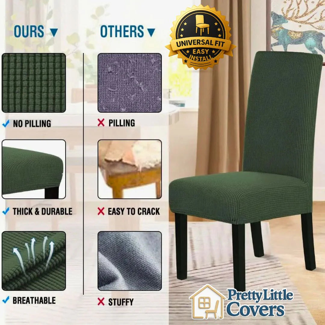 Housses de chaise élégantes : donnez un coup de jeune à vos vieilles chaises !