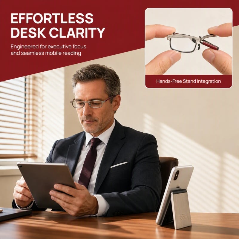 Lunettes de lecture pliables format poche
