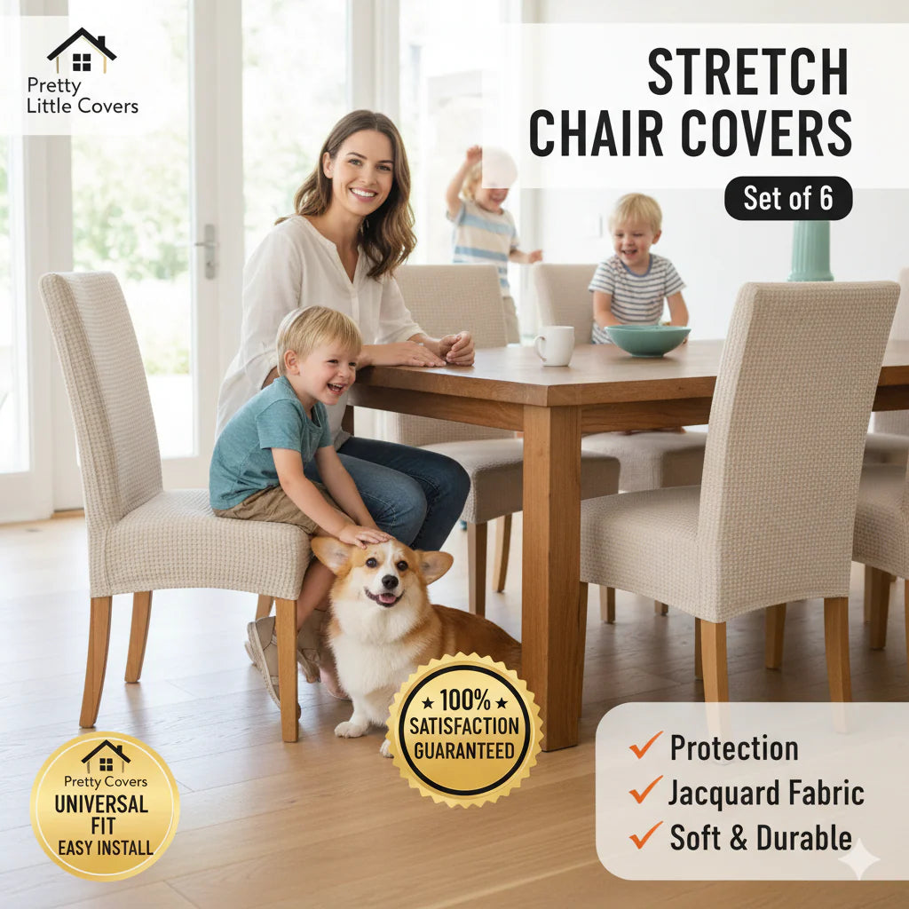 Housses de chaise élégantes : donnez un coup de jeune à vos vieilles chaises !