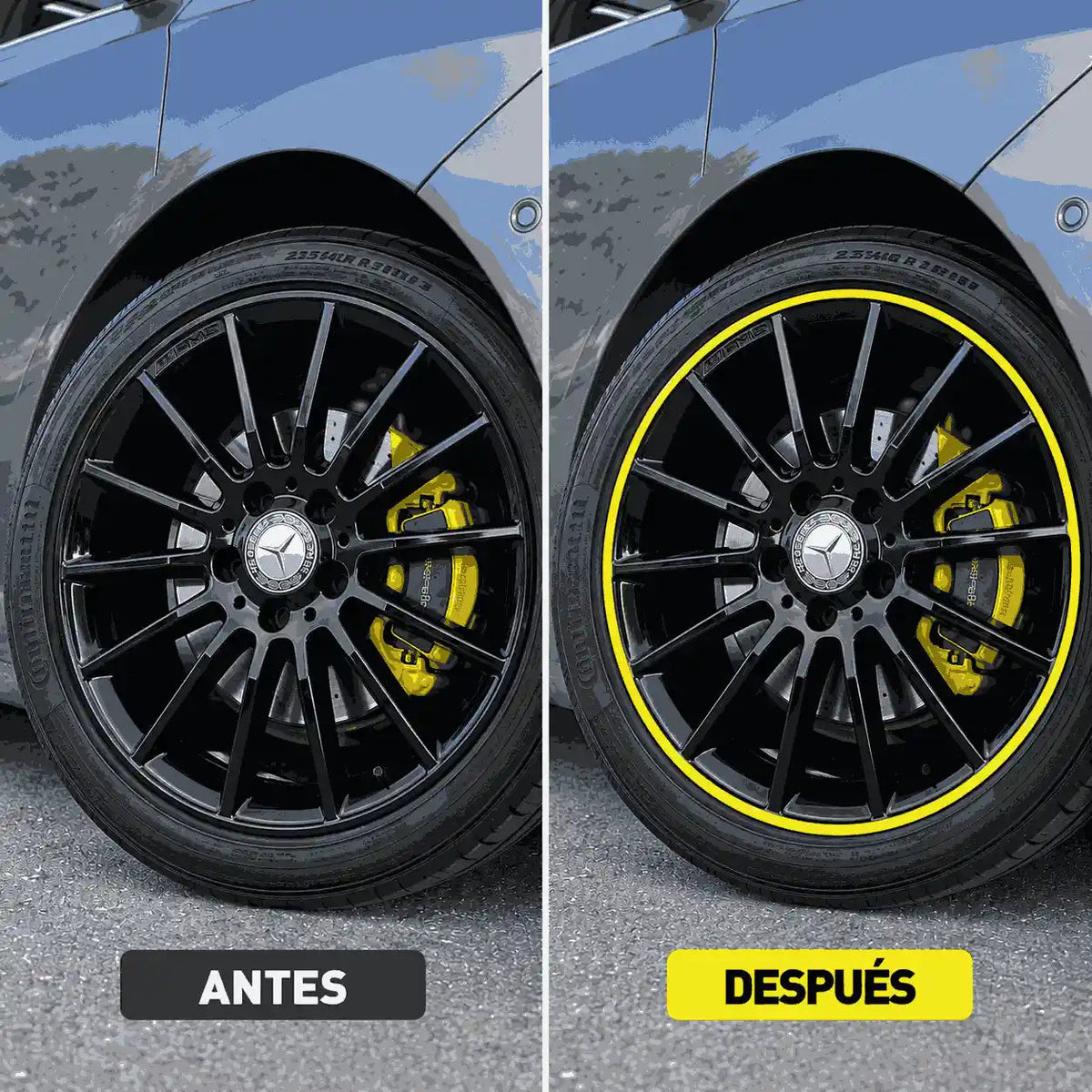 🏎️ Marqueur personnalisé pour surfaces multiples automobiles Wheel Armor