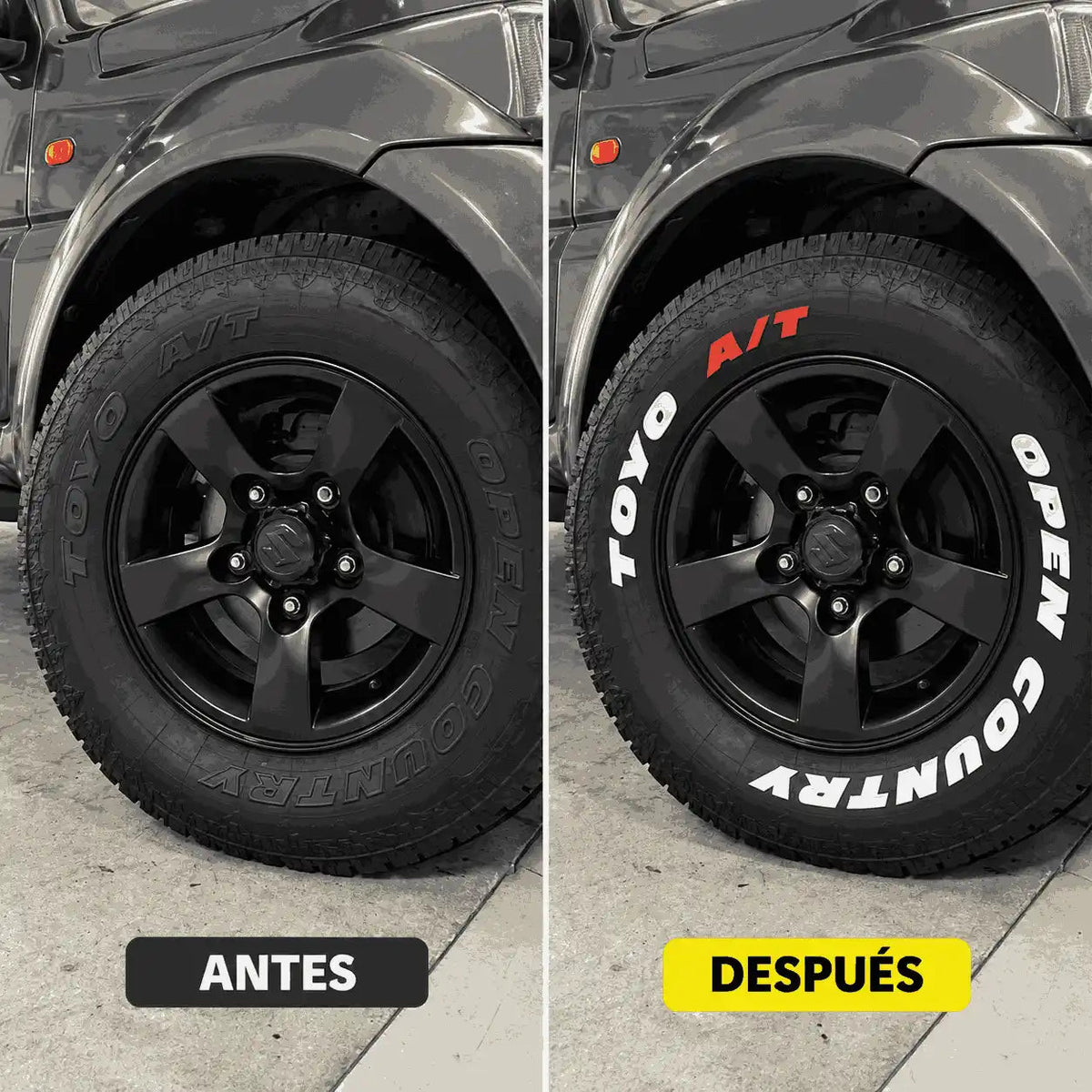 🏎️ Marqueur personnalisé pour surfaces multiples automobiles Wheel Armor