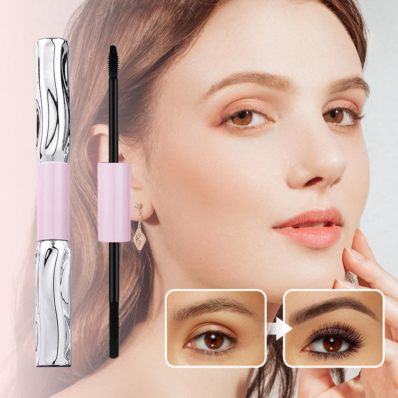 💄1 acheté, 1 offert ! ⚡ Mascara 2-en-1 longue tenue, volumateur et recourbeur – Résistant aux bavures, doux, multifonctionnel ✨