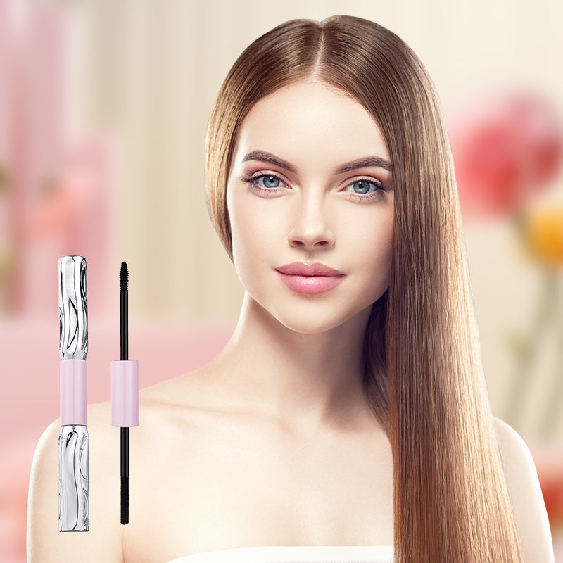 💄1 acheté, 1 offert ! ⚡ Mascara 2-en-1 longue tenue, volumateur et recourbeur – Résistant aux bavures, doux, multifonctionnel ✨