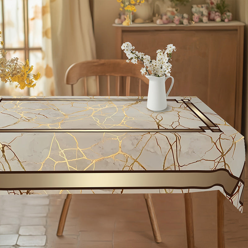 ⏳Begrenset tid 50 % rabatt⏰Vanntett lerret med marmorprint