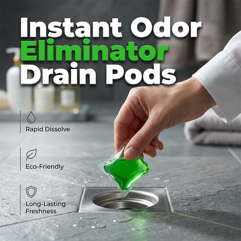 🥳Offre spéciale 2026 🥳🏠💧 Pastilles désodorisantes pour canalisations — Formule à base d'enzymes biologiques qui neutralise les mauvaises odeurs à la source. Diffuse immédiatement un parfum frais, sans composants chimiques irritants.🚰✅