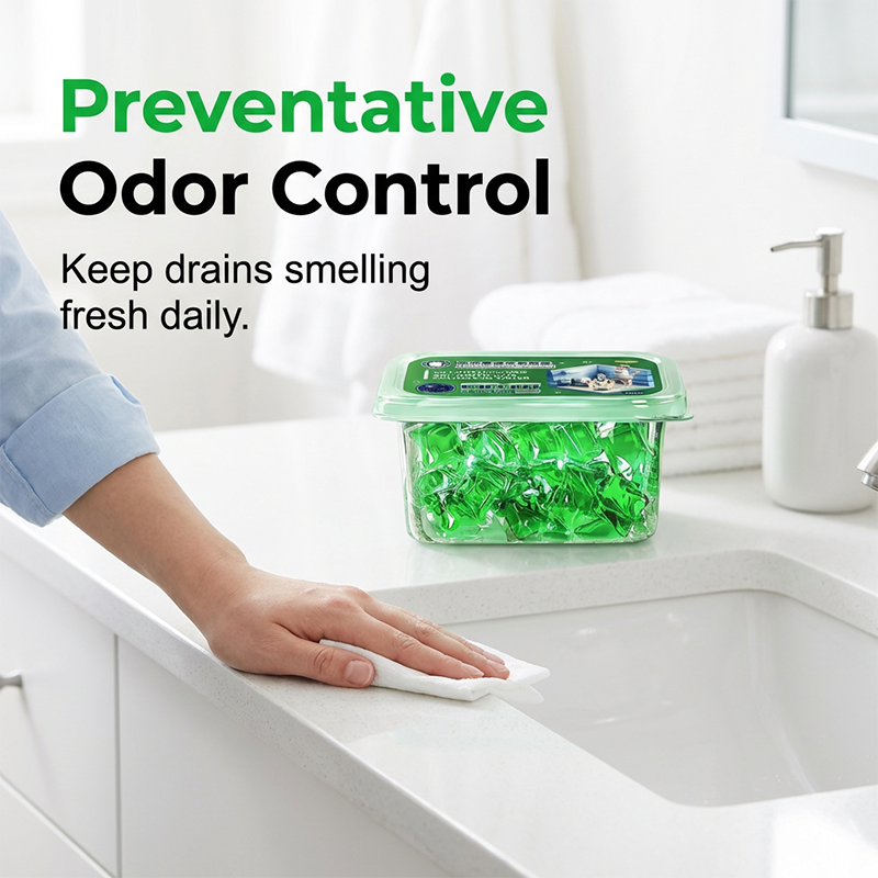 🥳Offre spéciale 2026 🥳🏠💧 Pastilles désodorisantes pour canalisations — Formule à base d'enzymes biologiques qui neutralise les mauvaises odeurs à la source. Diffuse immédiatement un parfum frais, sans composants chimiques irritants.🚰✅
