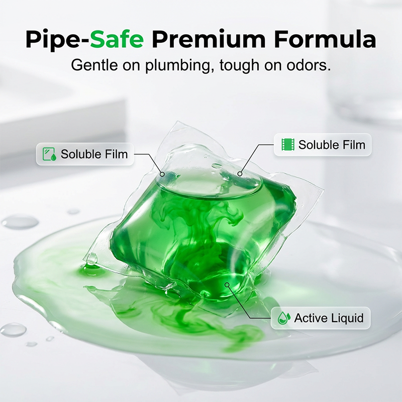 🥳Offre spéciale 2026 🥳🏠💧 Pastilles désodorisantes pour canalisations — Formule à base d'enzymes biologiques qui neutralise les mauvaises odeurs à la source. Diffuse immédiatement un parfum frais, sans composants chimiques irritants.🚰✅