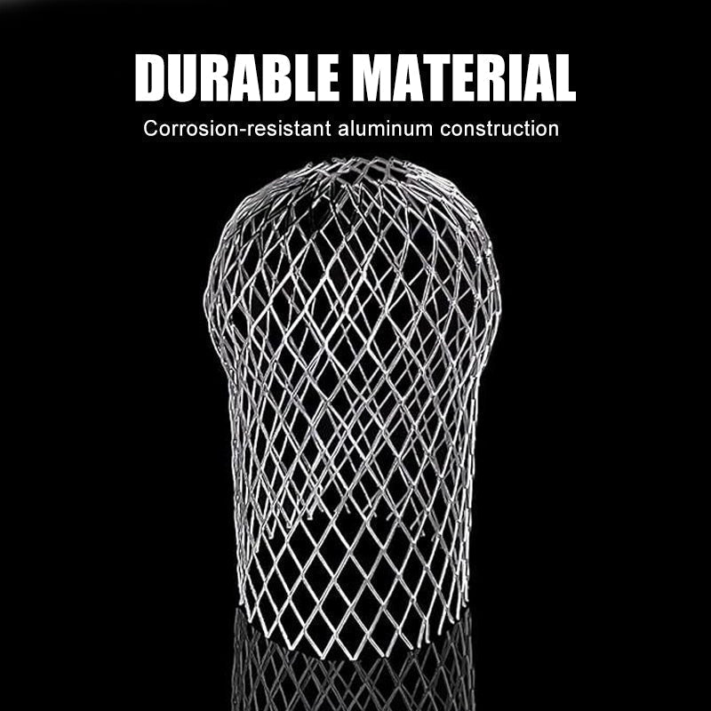 🍂 Filtre de gouttière et tamis de descente-pluie en aluminium – empêche les feuilles et les débris de boucher le système d'évacuation des eaux pluviales de votre maison