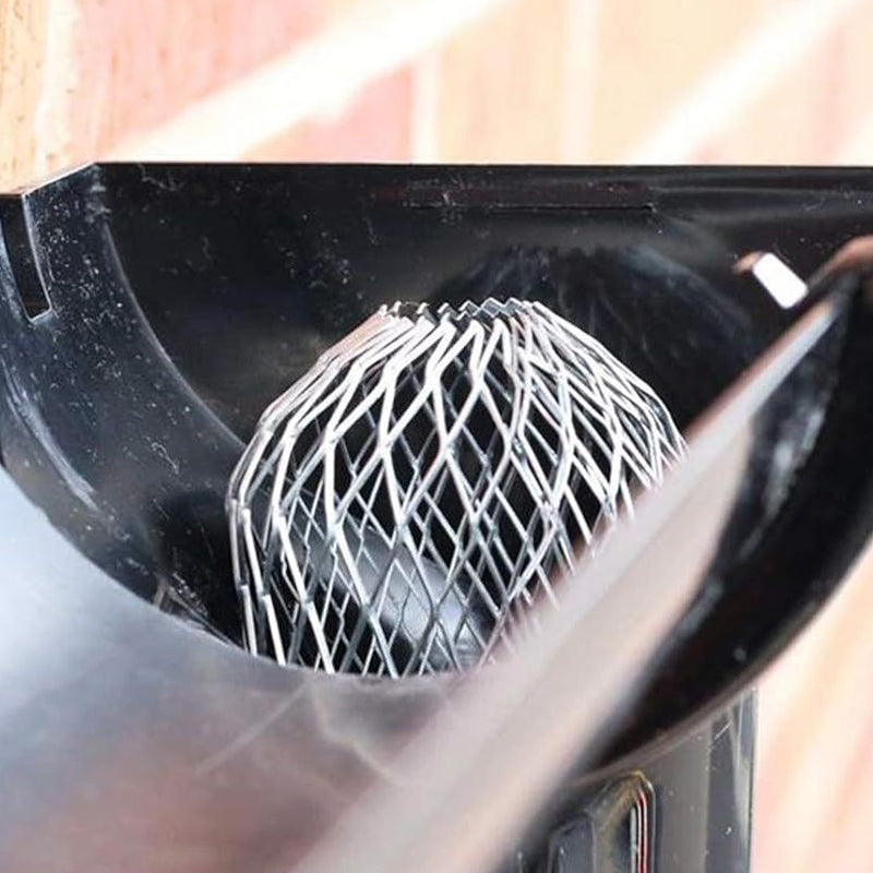 🍂 Filtre de gouttière et tamis de descente-pluie en aluminium – empêche les feuilles et les débris de boucher le système d'évacuation des eaux pluviales de votre maison