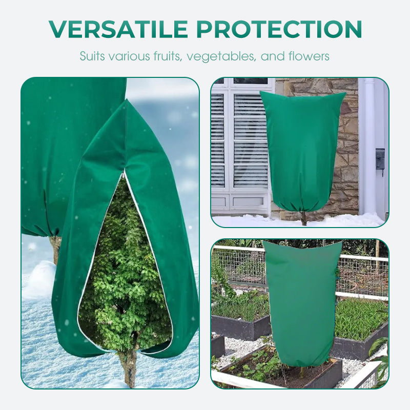 🌱 Économisez 50 % ! ❄️ Housse d'hiver pour plantes – Fermeture éclair et cordon de serrage pour protéger du gel ✨