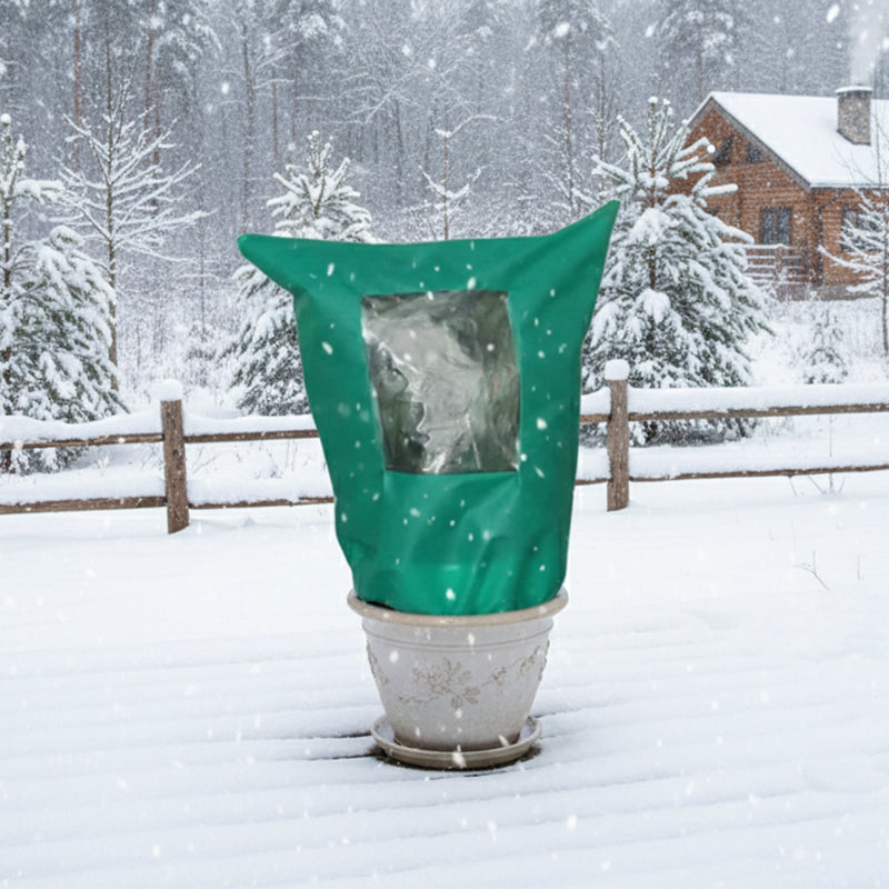 🌱 Économisez 50 % ! ❄️ Housse d'hiver pour plantes – Fermeture éclair et cordon de serrage pour protéger du gel ✨