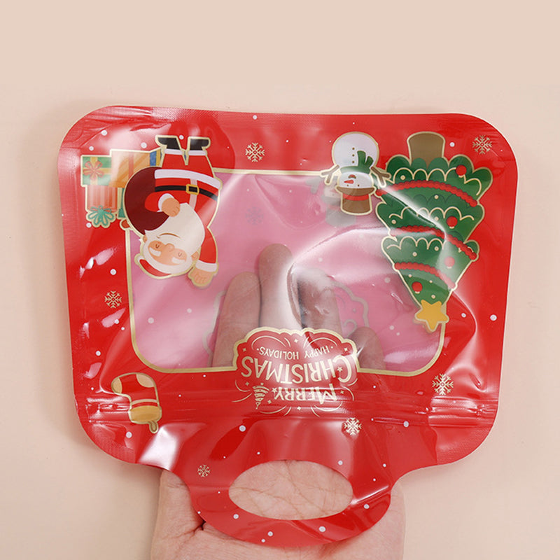 🎅DERNIER JOUR : -60 % !! 🎁 Remplissage et fermeture faciles 🎄 Sachets festifs auto-adhésifs pour friandises – Motifs Père Noël et bonhomme de neige | Refermables, adaptés au contact alimentaire et parfaits pour les biscuits, chocolats et petits cadeaux ⛄